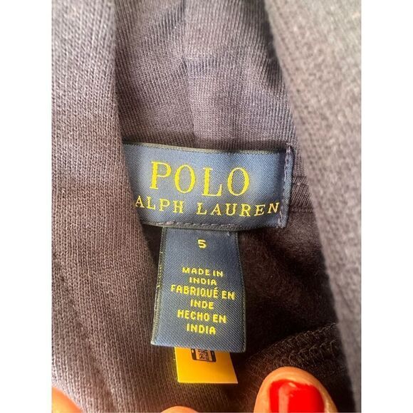 Polo Ralph Lauren Kids, size 5, Classic Fit LOGO Fleece Hoodie, NWT - Picture 4 of 6